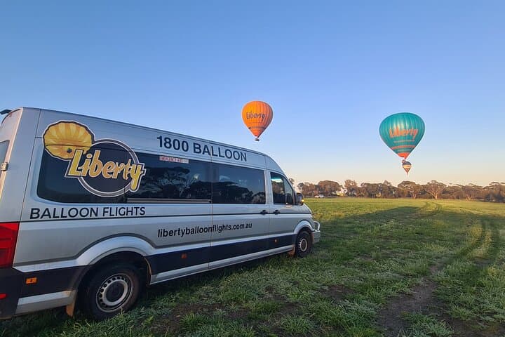 Sunrise Hot Air Balloon Flights Over Avon Valley with Breakfast and Perth Pickup