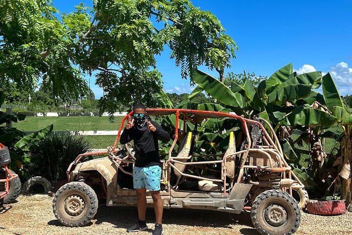 Punta Cana Buggy Adventure: Macao Beach, Cenote & Taino Village photo 2
