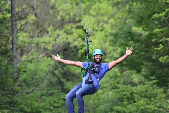 Zipline the Goliath: High-Speed Zipline Adventure in the Smoky Mountains