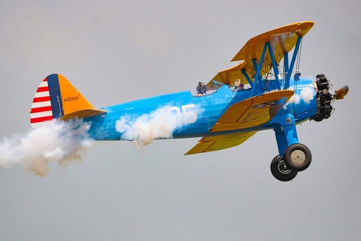 WWII Biplane Tour Over Rockport: Open‑Cockpit Historic Flight Above the Texas Coast photo 2