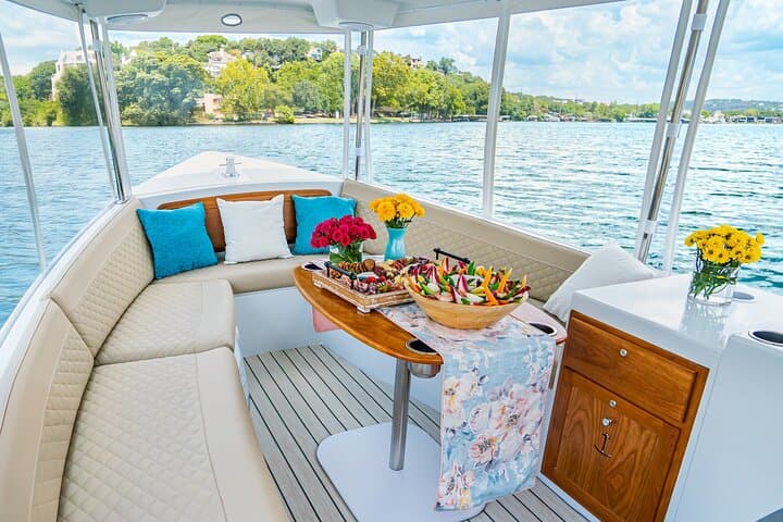 Experience Lake Austin: Private Electric Duffy Cruise for Scenic Waterfront Views photo 2