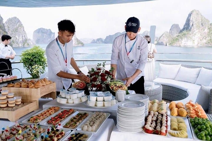 Luxury Taliya Day Cruise: Ha Long & Lan Ha Bay from Hanoi photo 4