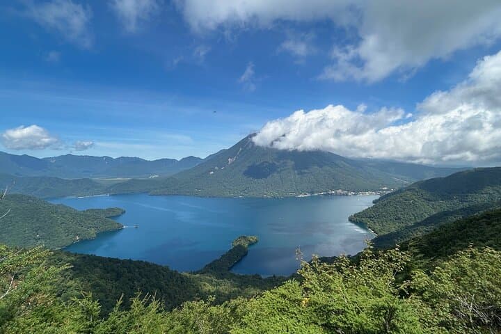 E‑Bike Ride and Hike to Mt. Hangetsu Observation Deck — Oku‑Nikko Views of Mt. Nantai & Lake Chuzenji