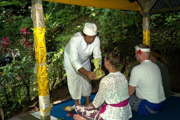 Afternoon Purification & Waterfall: Spiritual Journey Near Mt Batukaru