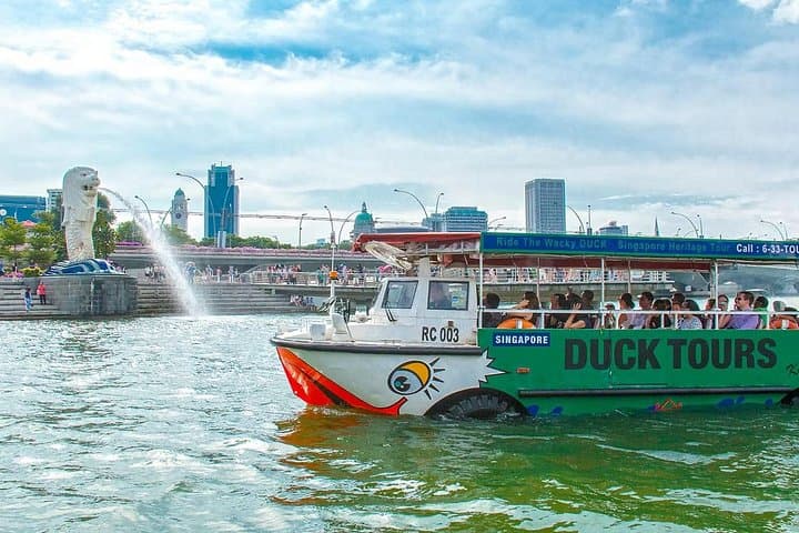 Amphibious DUCKtours Singapore: Clarke Quay to Marina Bay Sightseeing photo 4
