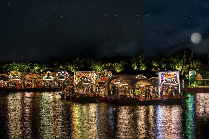 Xoximilco Floating Fiesta: Nighttime Trajinera Ride & Mexican Kermés in Cancun photo 2