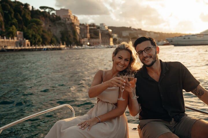 Sunset Prosecco Cruise from Sorrento: Private Marina Piccola Boat Tour photo 2
