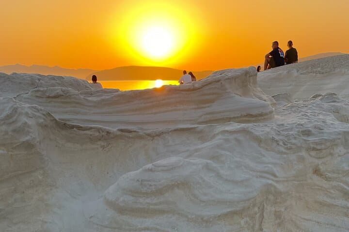 Sunrise at Sarakiniko: Milos Volcanic Coast Sunrise Tour with Pickup photo 4