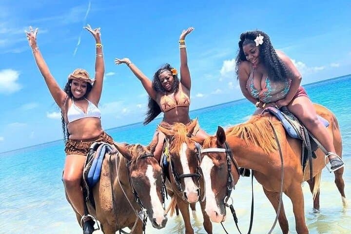 Montego Bay Horseback Ride and Beach Swim Adventure