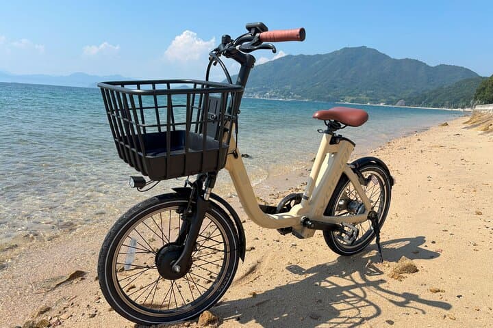 E-Bike Etajima: Coastal Cafés, Olive Groves & Hidden Beaches from Hiroshima