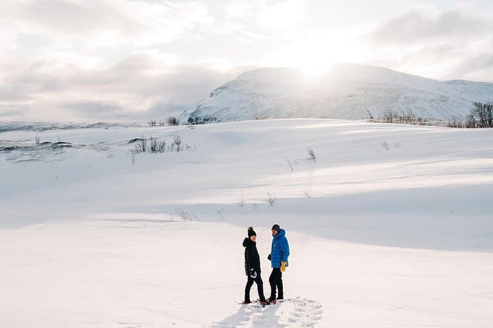 Abisko Arctic Photo Snowshoe Hike — Guided Winter Photography Tour photo 2