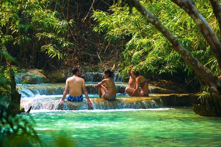 Kuang Si Waterfall & Sun Bear Refuge: Half-Day Private Tour from Luang Prabang photo 3