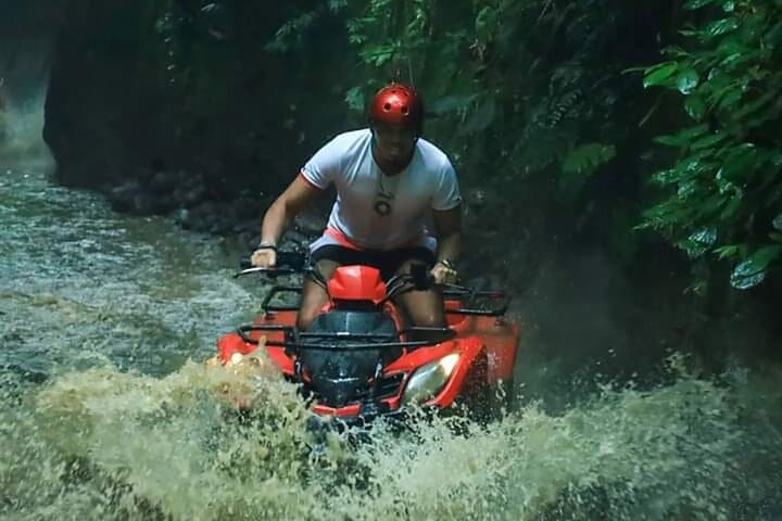 Ubud ATV Jungle Cave and Waterfall Quad Bike Adventure photo 5