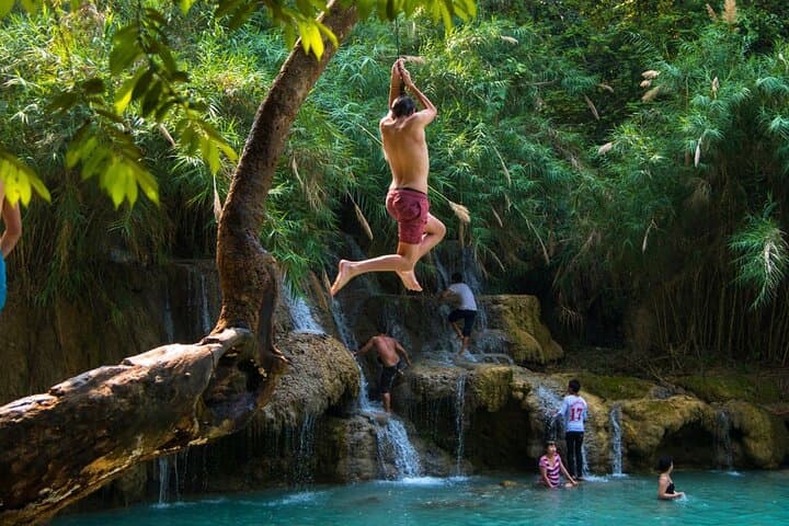 Kuang Si Waterfall & Sun Bear Refuge: Half-Day Private Tour from Luang Prabang photo 5