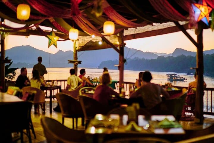 Luang Prabang Sunset Cruise: Mekong Evening & Night Market Private Tour photo 2