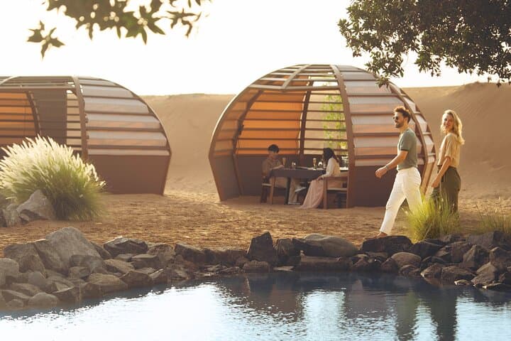 Desert Luxury Safari Dubai: Michelin-Star Dinner & Private Cabana Experience