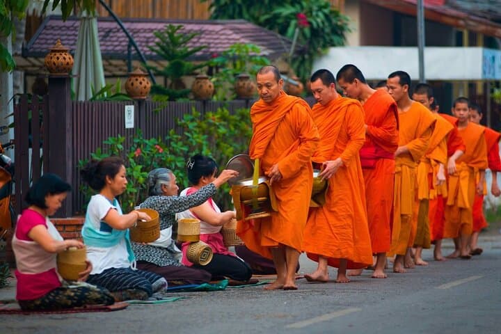 Luang Prabang Private Cultural Tour: Morning Alms, Royal Museum & Kuang Si Waterfall photo 4