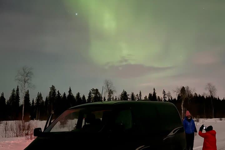Private Northern Lights Chase from Rovaniemi — Aurora Photography & Wilderness Night Drive