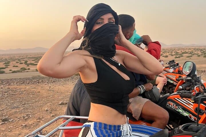 Palmeraie Quad Bike Desert Adventure near Marrakech