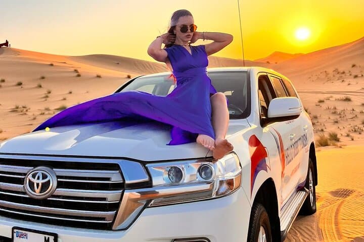 Private Dubai Desert Safari: Family-Friendly 4x4 Dune Adventure & Desert Camp Experience photo 1