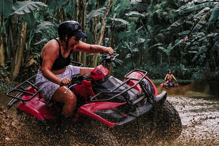 ATV to Gorilla Cave, Tegenungan Waterfall & Monkey Forest — Ubud Full-Day Adventure photo 2