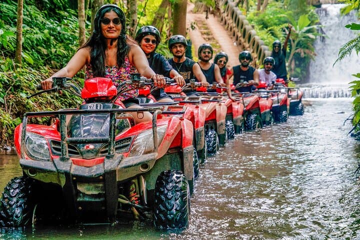 ATV to Gorilla Cave, Tegenungan Waterfall & Monkey Forest — Ubud Full-Day Adventure photo 5
