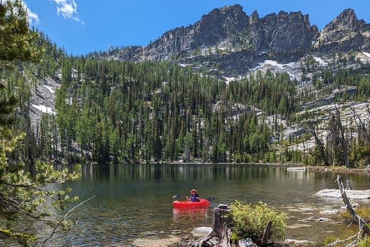 Hike and Packraft on an Alpine Lake in the Bitterroot Mountains photo 6