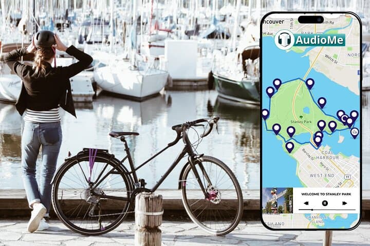 Stanley Park Self-Guided Bike Tour: Ride the Seawall & Totem Poles