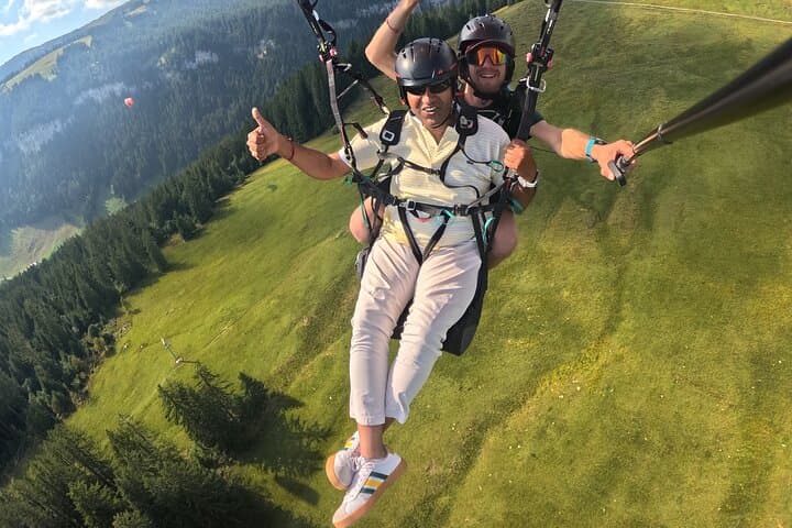 Shared Paragliding from Chalais: Tandem Flights Over the Swiss Alps photo 2