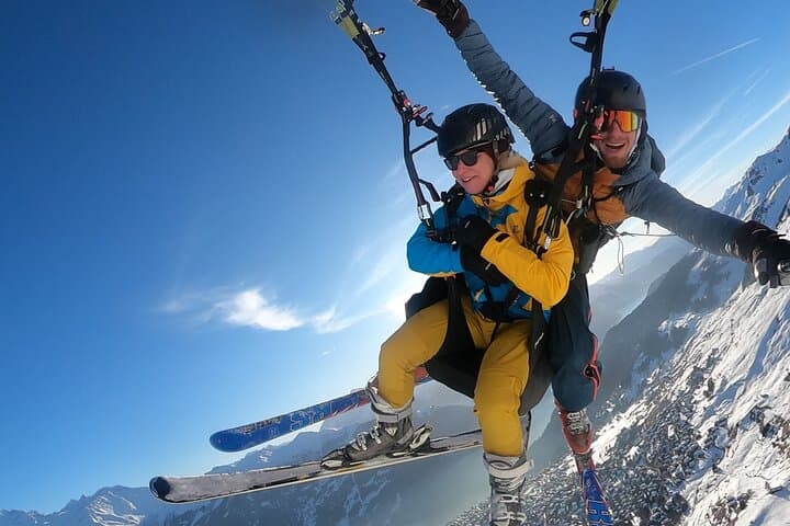Shared Paragliding from Chalais: Tandem Flights Over the Swiss Alps photo 4