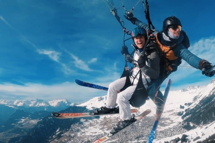 Shared Paragliding from Chalais: Tandem Flights Over the Swiss Alps photo 5