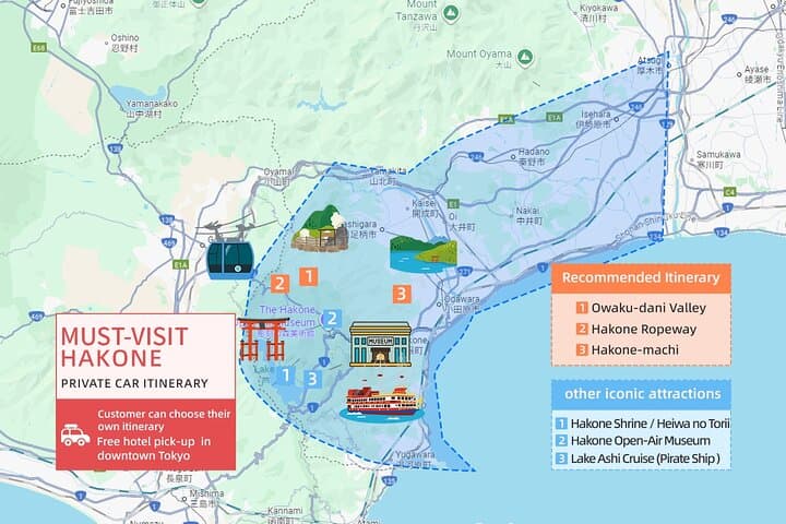 Hakone Lake Ashi & Owakudani Private Chauffeur: Lake Cruise, Ropeway, Onsen Day Tour photo 3