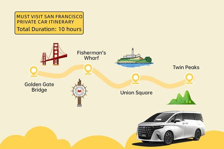 San Francisco Private Sightseeing Day Tour — Golden Gate to Union Square photo 2