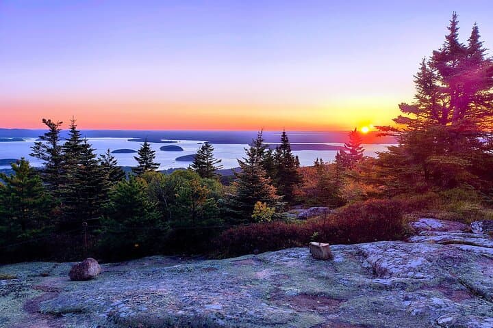 Experience Sunrise and Sunset at Cadillac Mountain Summit in Acadia National Park photo 4