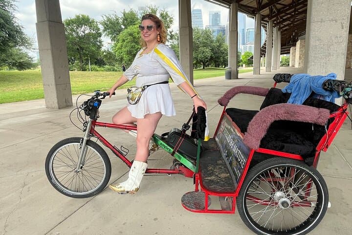 Electric Pedicab Tour of Austin — Private Mural, Capitol & Lady Bird Lake Ride photo 2