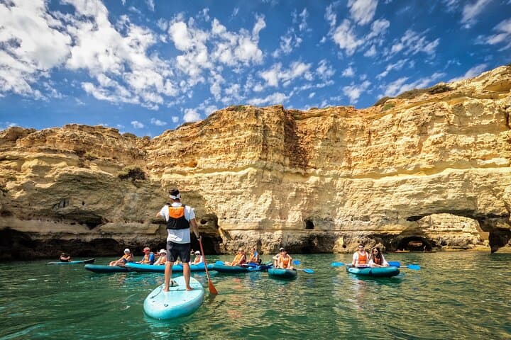 Benagil Cave Guided Kayaking Tour — Kayak to Algarve's Famous Sea Cave & Marinha Beach photo 3