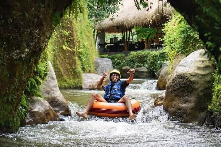 Nukuwera Cave Tubing and Ubud Rice Terrace Adventure