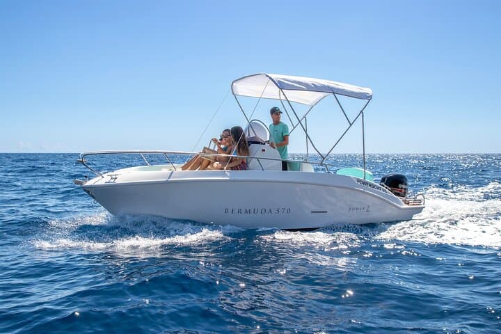 Coastal Escape: Private Day Cruise Around Ischia on a Romar 5.7m