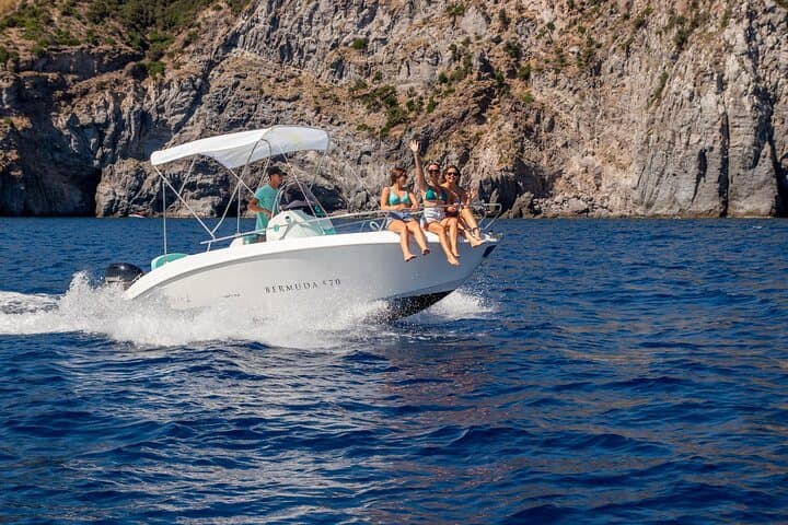 Coastal Escape: Private Day Cruise Around Ischia on a Romar 5.7m photo 2