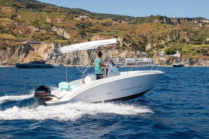Coastal Escape: Private Day Cruise Around Ischia on a Romar 5.7m photo 4