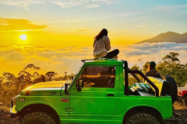 Mount Batur Sunrise Jeep Tour — Jeep Sunrise, Black Lava Fields & Hot Springs photo 1