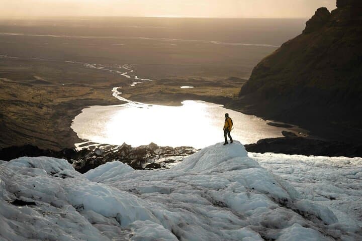 Sólheimajökull Glacier Hike and Zip Line Adventure — South Iceland