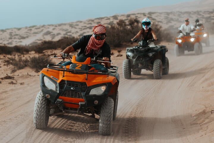 Agadir Desert Adventure: Quad Biking, Sandboarding & Camel Ride in Timlaline photo 2
