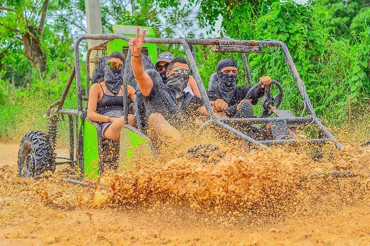 Thrilling Off-Road Buggy Adventure to Macao Beach and Cave Exploration