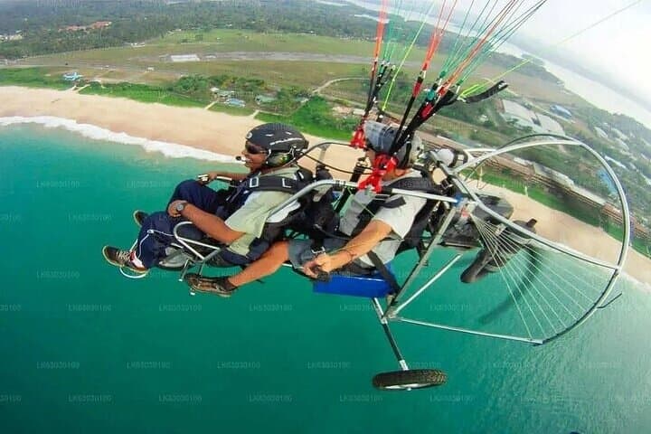 Paramotoring over Negombo Lagoon: Scenic Powered Paragliding Flights in Sri Lanka