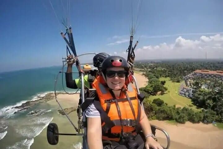 Paramotoring over Negombo Lagoon: Scenic Powered Paragliding Flights in Sri Lanka photo 2