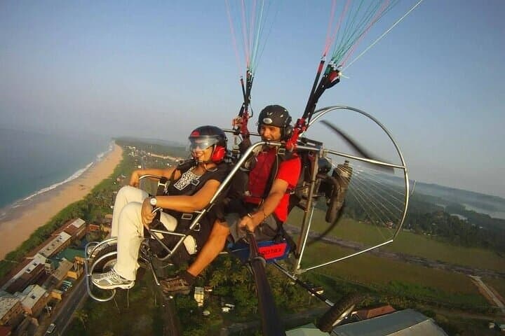 Paramotoring over Negombo Lagoon: Scenic Powered Paragliding Flights in Sri Lanka photo 3