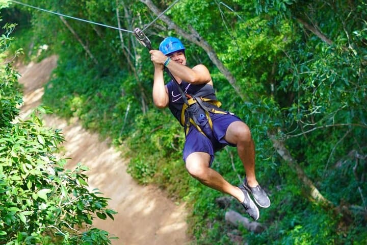 ATV, Zipline & Cenote Swim Day Trip from Cancun with Tequila Tasting photo 3