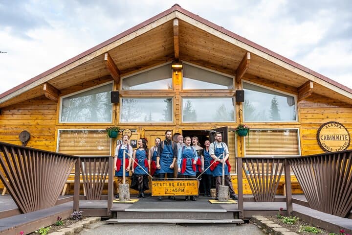 Alaska Cabin Nite Dinner Theatre in Denali: Gold Rush Dinner Show