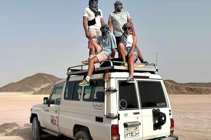 Hurghada Desert Safari: Quad & Dune Buggy Adventure with Bedouin Dinner and Show photo 4